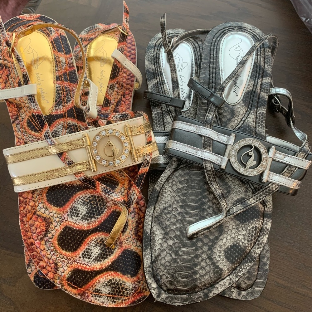 Sandals Sz 10 NWT - 2 PAIRS!